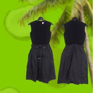 MAISON Margiela Paris Switching sleeveless docking Puffer Couture Dress Blk
NWT